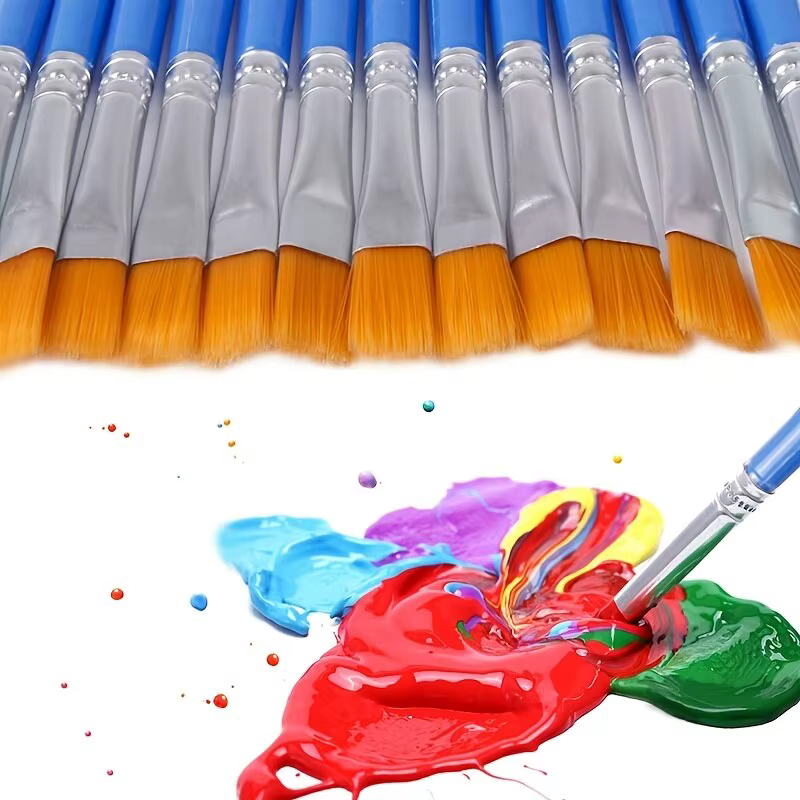 10/20/30 pièces pinceaux de peinture pour la peinture artisanat Arts et artisanat pour artistique multifonction crochet ligne équipement de peinture