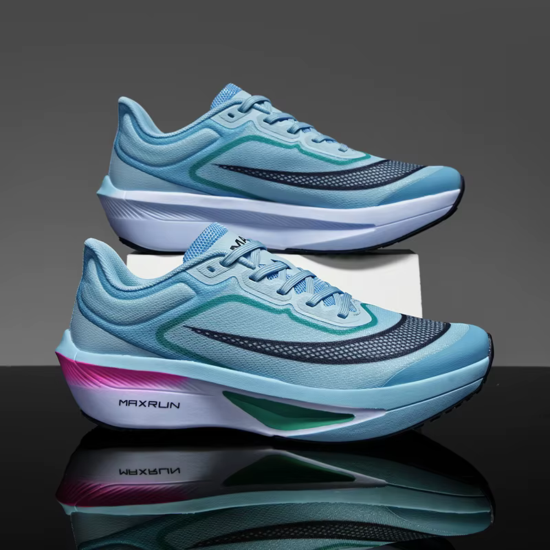 Chaussures de course pour hommes automne respirant Marathon professionnel léger baskets plat confortable