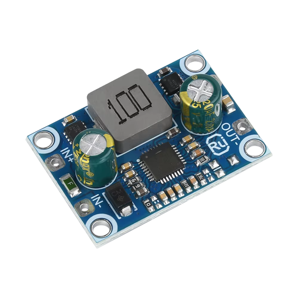 DC-DC Buck-Boost Tech 3.6-32V à 5V9V12V5A Sortie Faible Ondulation Haute Conversion DC DC Booster Buck Tech PCB