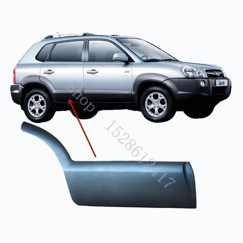 Garniture de porte en ABS, protection de passage de roue, bande de style, accessoires de voiture pour Hyundai 4.3 son 2005 2006 ~ 2012