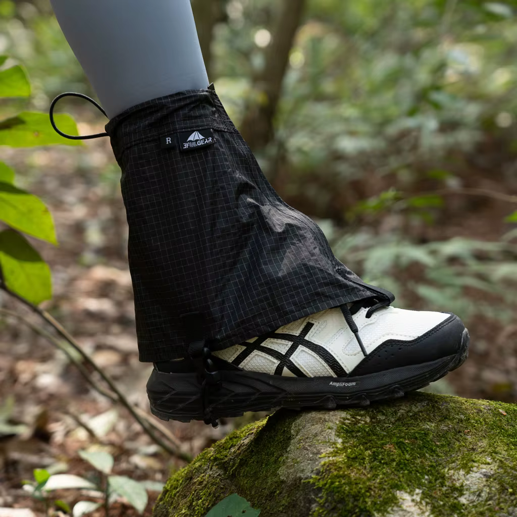 Les guêtres hautes unisexes ultralégères 3F UL GEAR sont courir pour empêcher les roches de sable