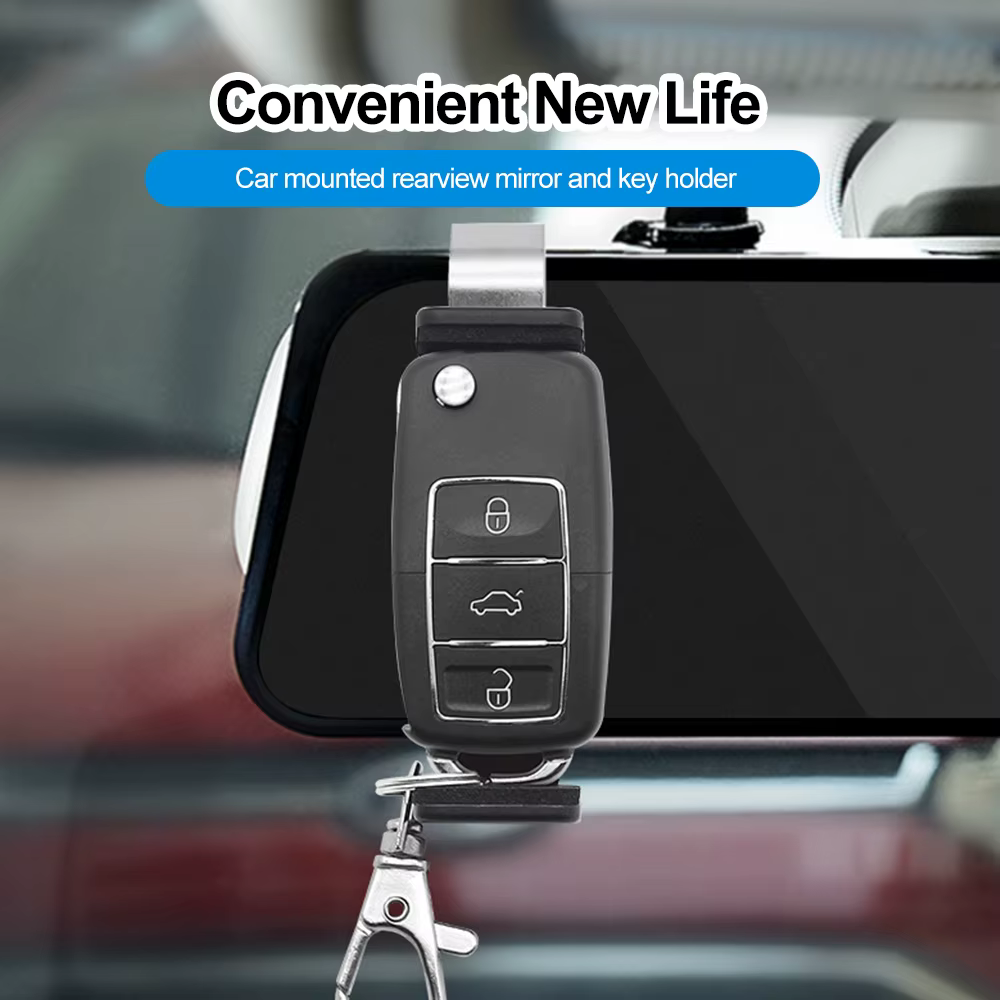 Clip de fixation pour pare-soleil de voiture, télécommande de porte pour porte de Garage, porte-clés de voiture, accessoires universels d'intérieur de voiture