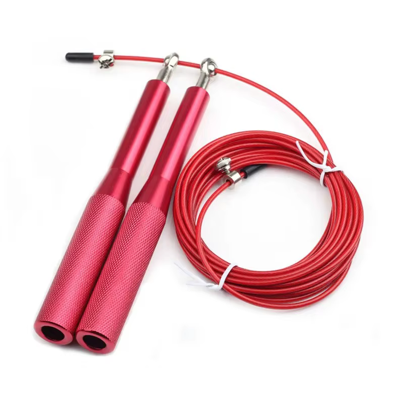 New Fitness Heavy Steel Wire Jump Rope for Crossfit Speed Training Box MMA Gym Exerciser Skipping