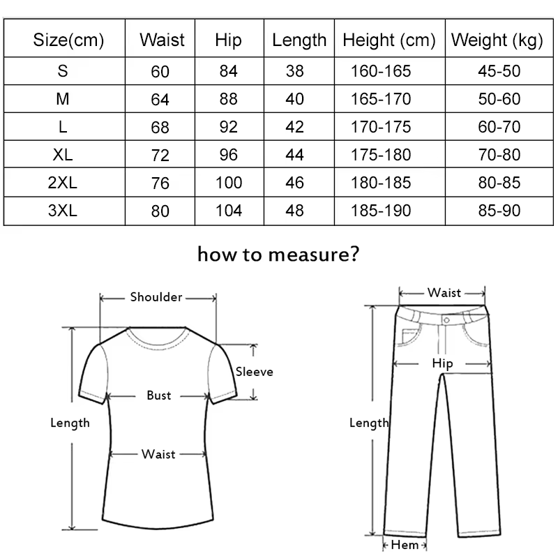 Short de Crossfit d'été pour hommes