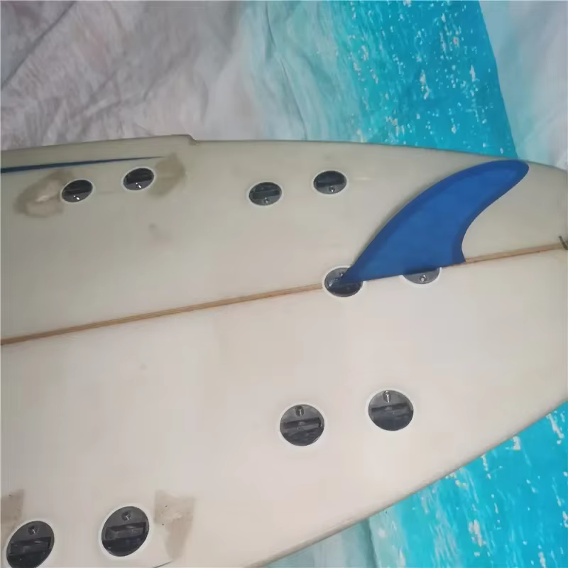 Palmes de Surf BiLong FCS, Azul Central, Wakeboard, Central Kneel Fin, MR Stabilizer Barbatanas De Red