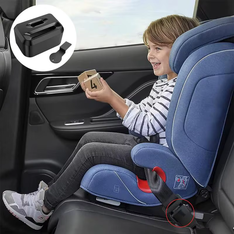 Boucle de ceinture de sécurité Booster boucle de sécurité Clip de rehausseur pour ceinture de sécurité de voiture Anti-évasion ceintures réutilisables boutons boucle de siège d'extension
