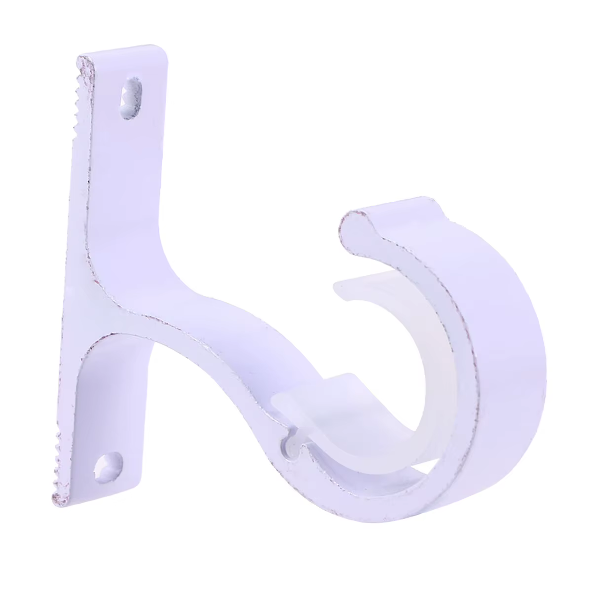 Cintre à double crochets en alliage d'aluminium pour rideaux, tringles à crochets pour plafond, mur le plus récent
