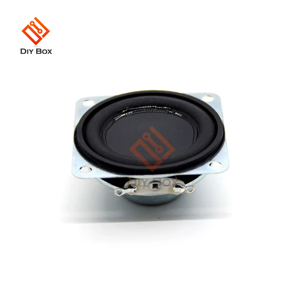 Mini haut-parleurs portables, gamme complète, côté caoutchouc, haut-parleur magnétique NdFeB, son, cinéma maison, 45mm, 4 Ohm, 5W