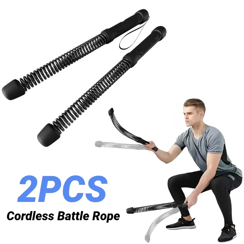 Barre de musculation ergonomique 2 pièces pour entraînement de force