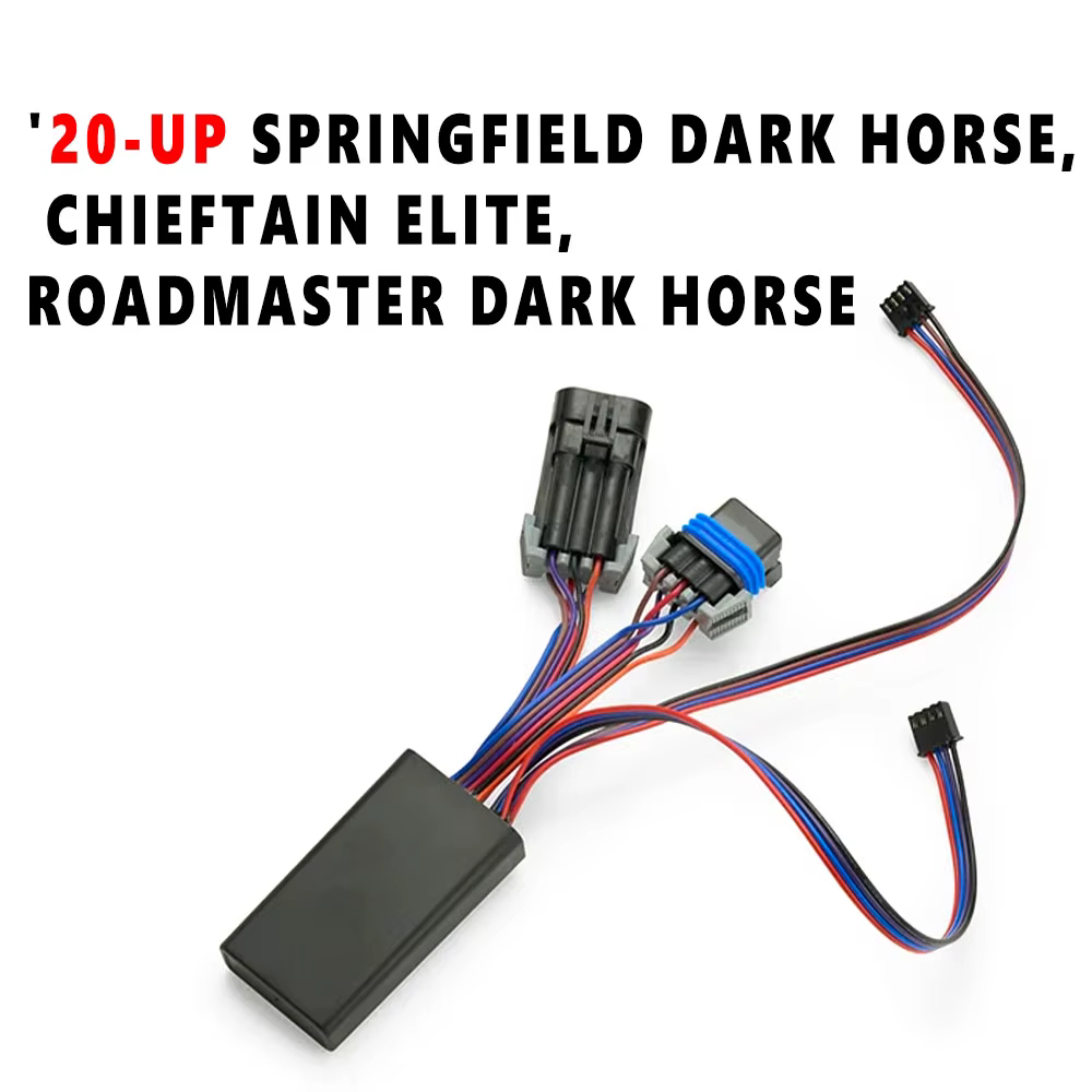 Contrôleur d'éclairage F pour moto, nouveaux accessoires ou Indian Challenger Chieftain Pursuit Roadmaster Springfield Noir