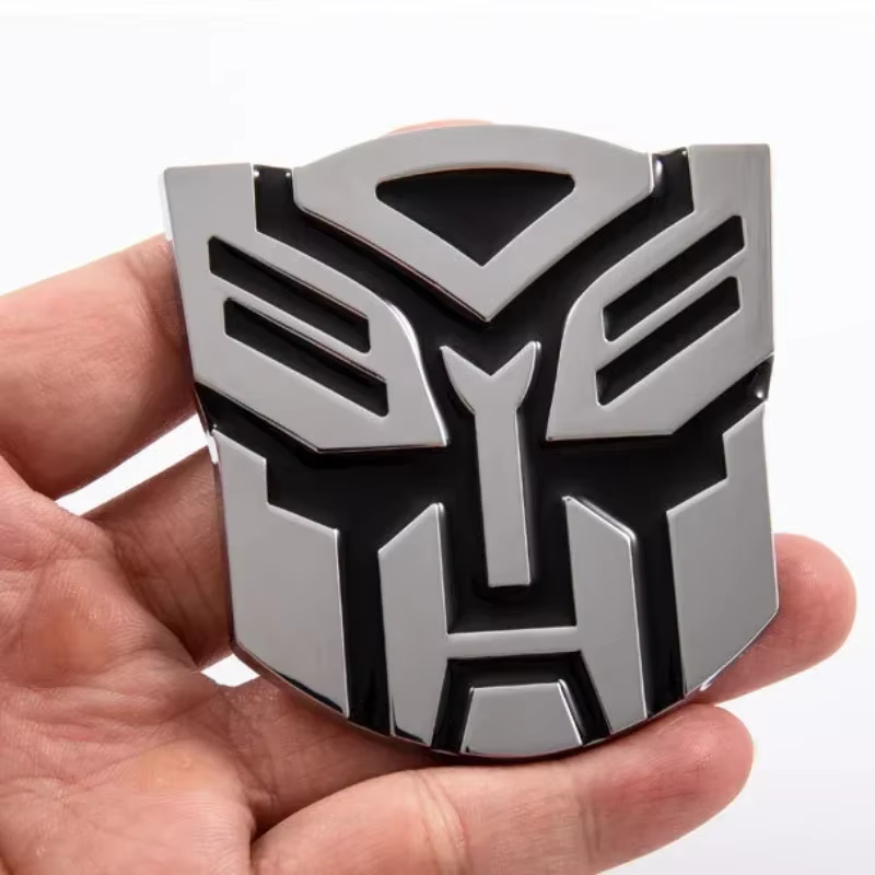 Autocollants de voiture 3D Transformers, logo Decepticons Autobots, autocollants pour voitures rayées, accessoires de décoration de voiture cosplay
