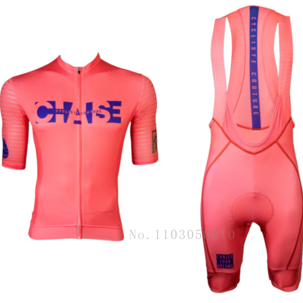 Chaise Cycliste Maillot de cyclisme ensemble vêtements hommes vtt vélo à manches courtes chemise route cuissard Kit
