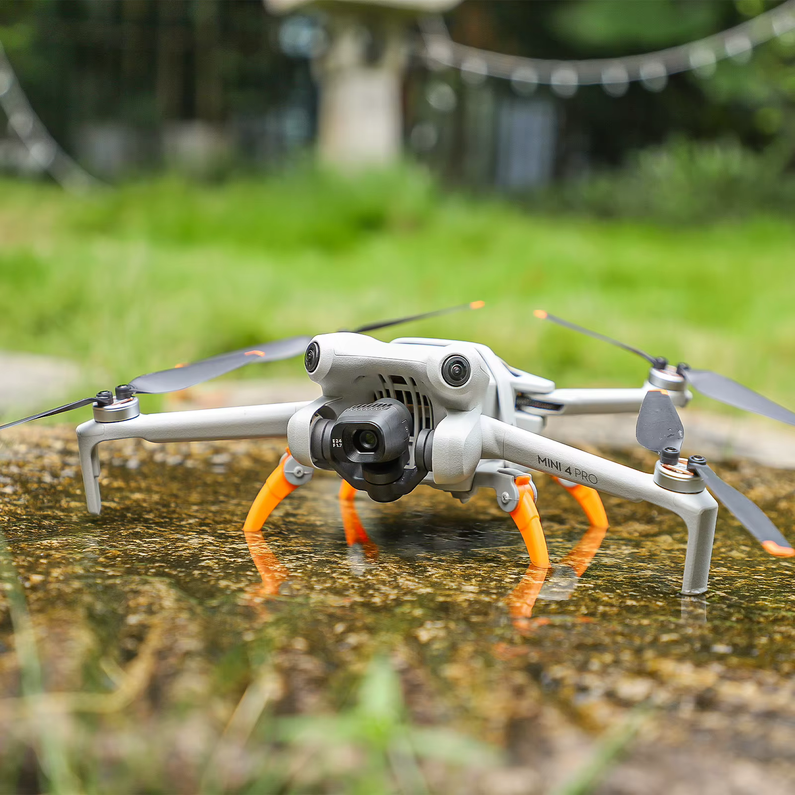 Accessoires de Drone pour DJI Mini 4 Pro, train d'atterrissage, support accru, support d'hélice, protection, capuchon d'objectif, ensemble combiné