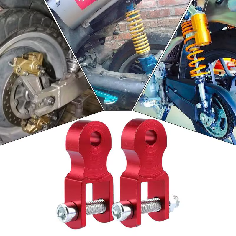 Pièces de modification de véhicule électrique de booster de moto, amplificateur de hauteur de Normandie, sous-adaptateur de choc de moto, 2 pièces