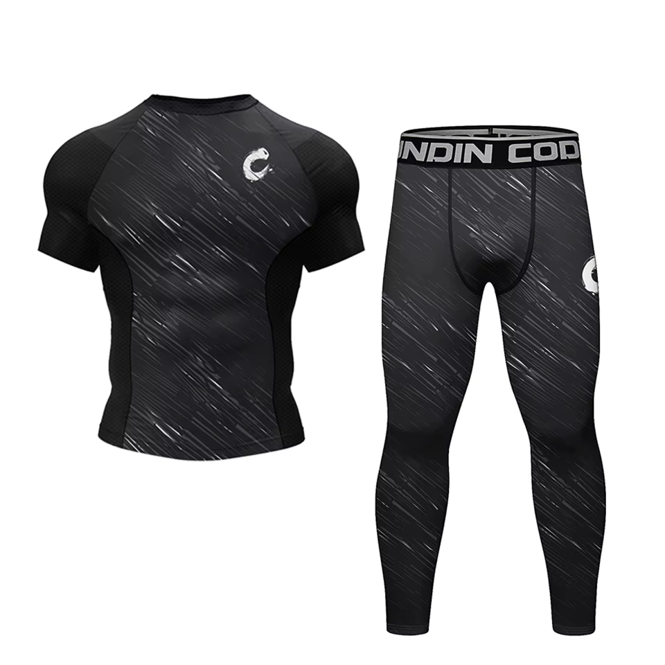 Vêtements de sport MMA Rashguard T-shirt + short pantalon 4 pièces/ensemble Muay Thai costume Bjj Kickboxing