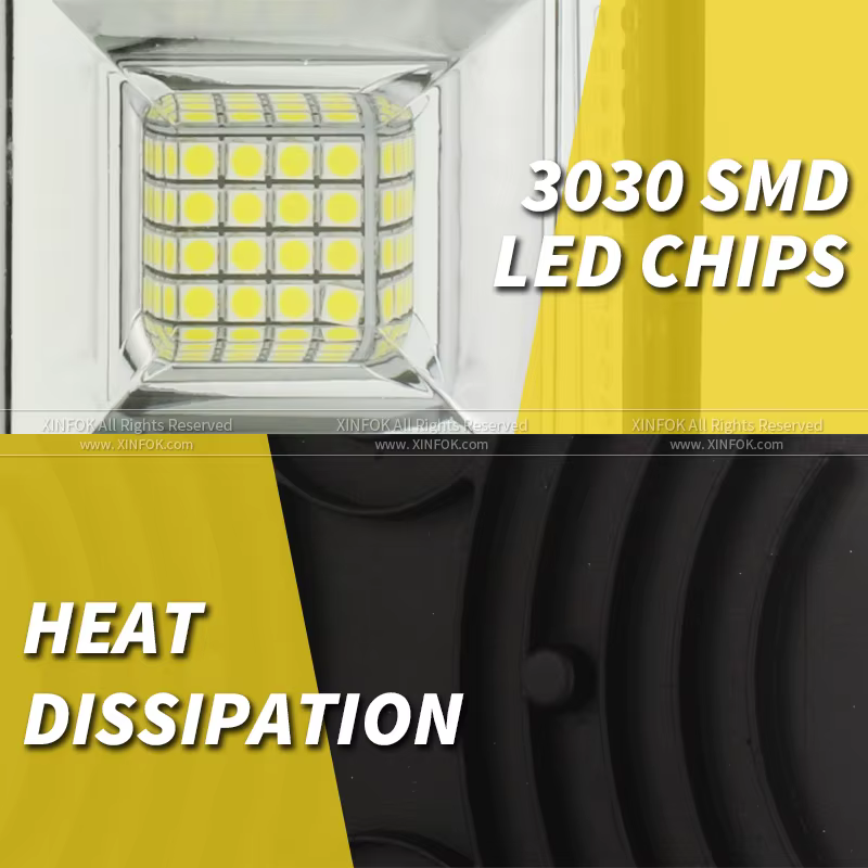 Lumière Led ronde pour camion 12v 24v, pour tracteur, voiture, véhicule, 4x4, barre tout-terrain, lumière de conduite pour le travail