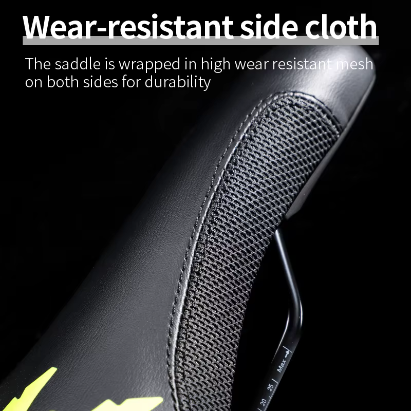 Selle de vélo confortable en cuir PU DH/4X
