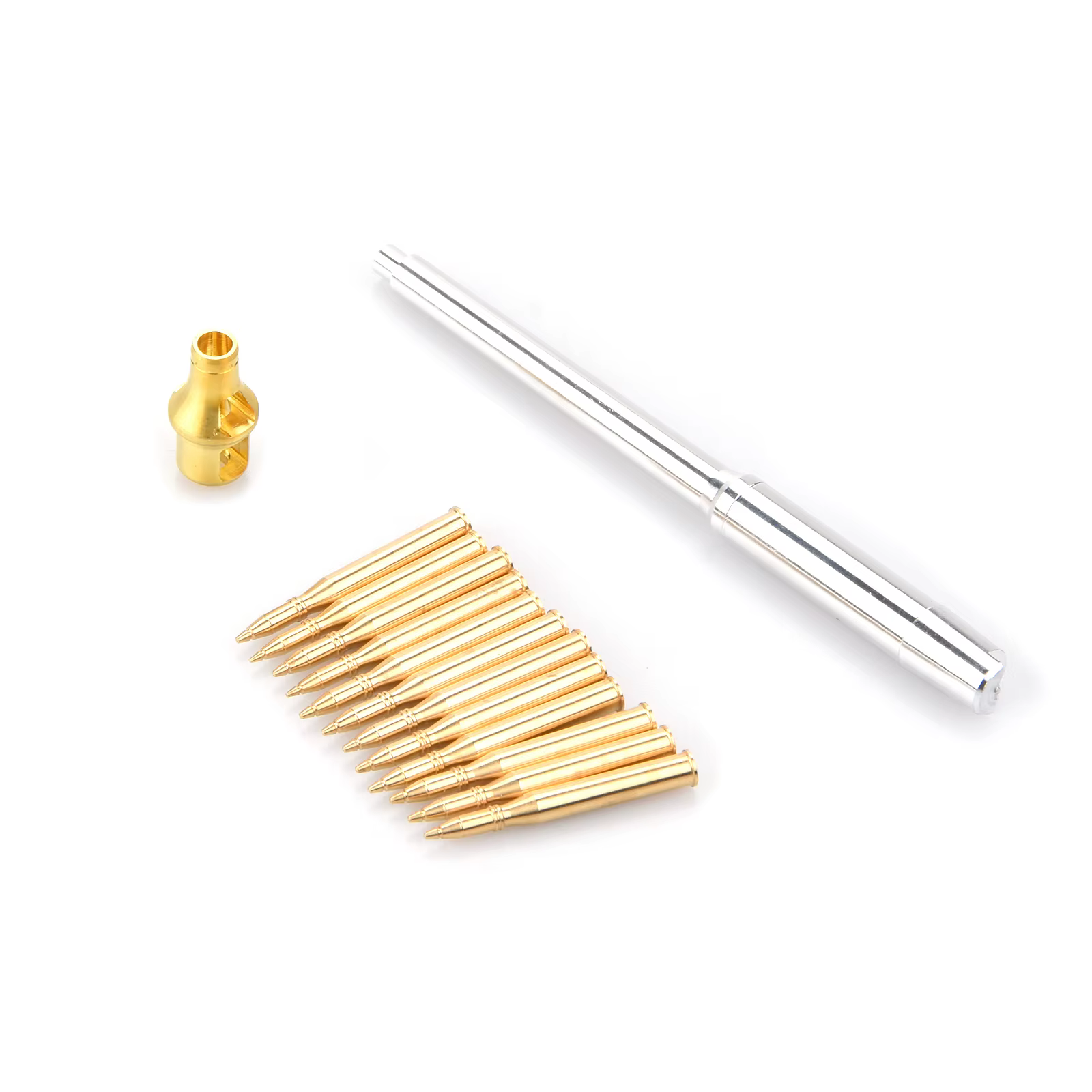 Kit de baril en métal en aluminium avec coques en laiton, accessoires de modèle précieux Tiger I, pièce de mise à niveau, Tamiya 35216/35227, 1/35, allemand, 1 jeu