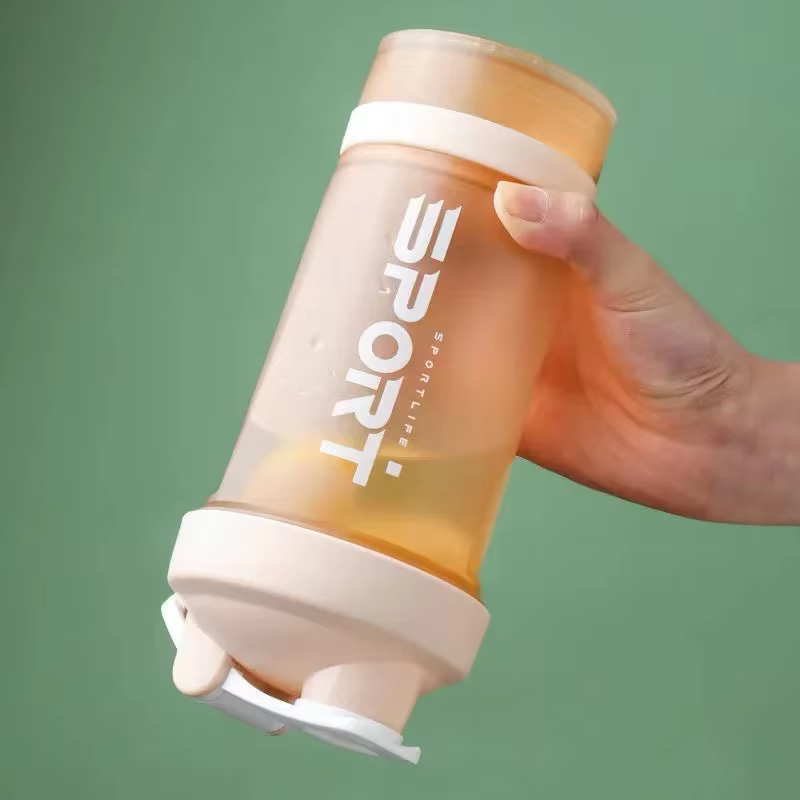Shaker bouteille de protéines poudre secouer tasse grande capacité