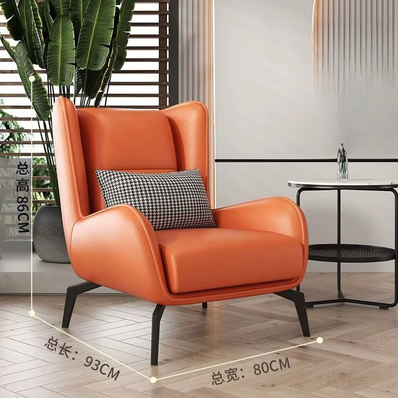 Balcon Support chaise salle à manger en cuir jeu luxe chaise design protecteurs de sol Muebles Para El Hogar salon accessoires