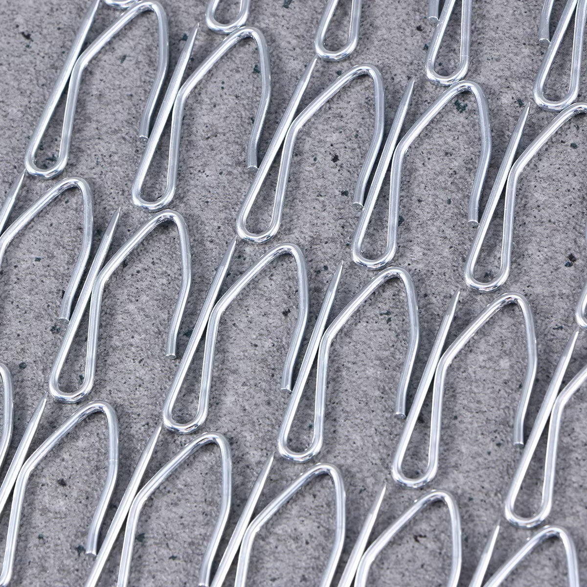 100 pièces crochets de rideau en métal crochets de suspension cintre pour rideau de fenêtre/rideau de porte/rideau de douche