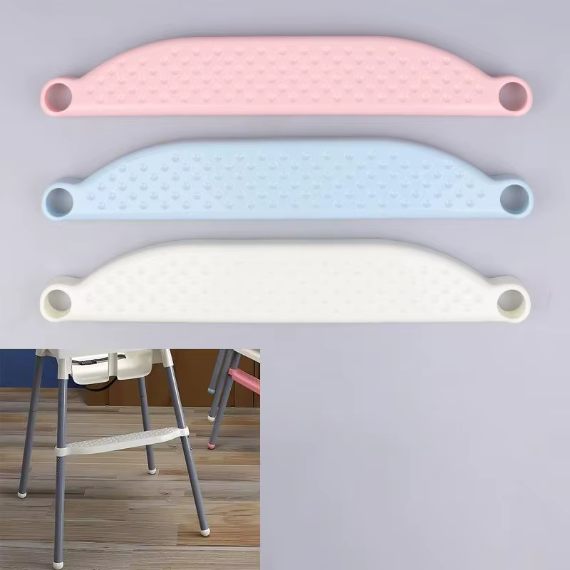 Repose-pieds pour chaise haute bébé, hauteur réglable, antidérapant, installation facile, accessoire pour manger et nourrir à la maison