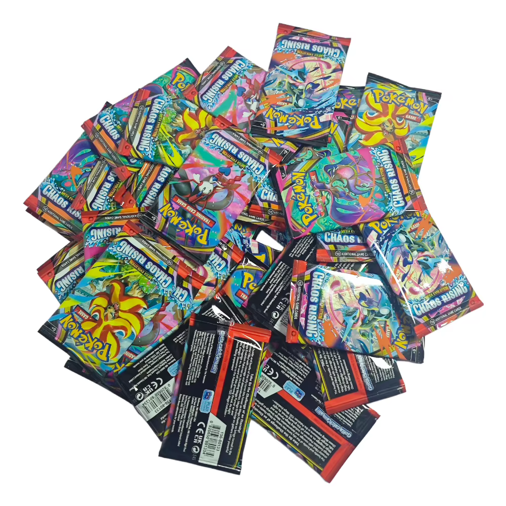 Boîte de boosters Pokémon Mega Evolution Version anglaise CHAOS RISINC Ascended Heroes Phantasmal Flames Collection de cartes à collectionner TCG