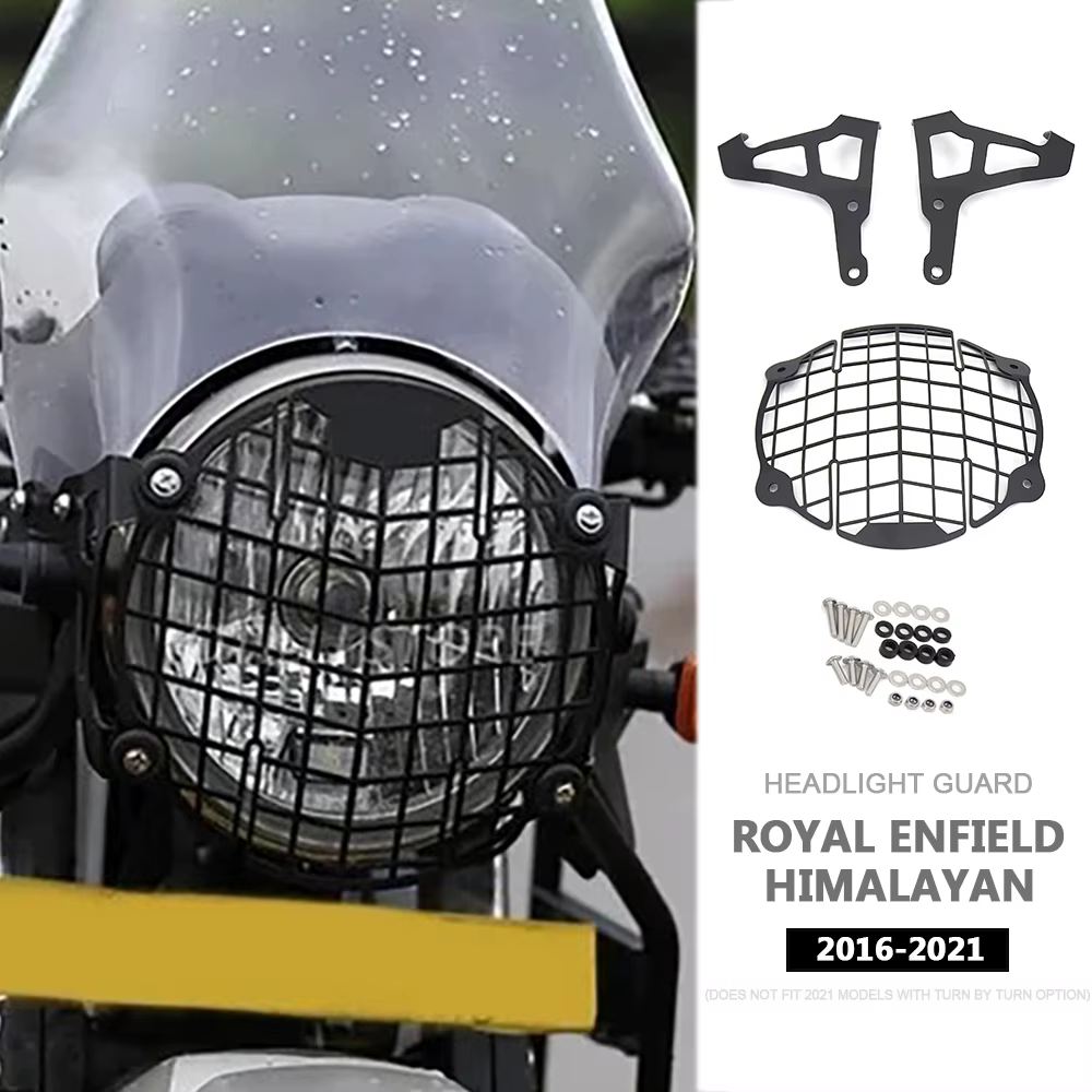 Accessoires de moto garde de phare pour Royal Enfield himalayen 2016 2017 2018 2019 2020 2021 protecteur de couverture de calandre