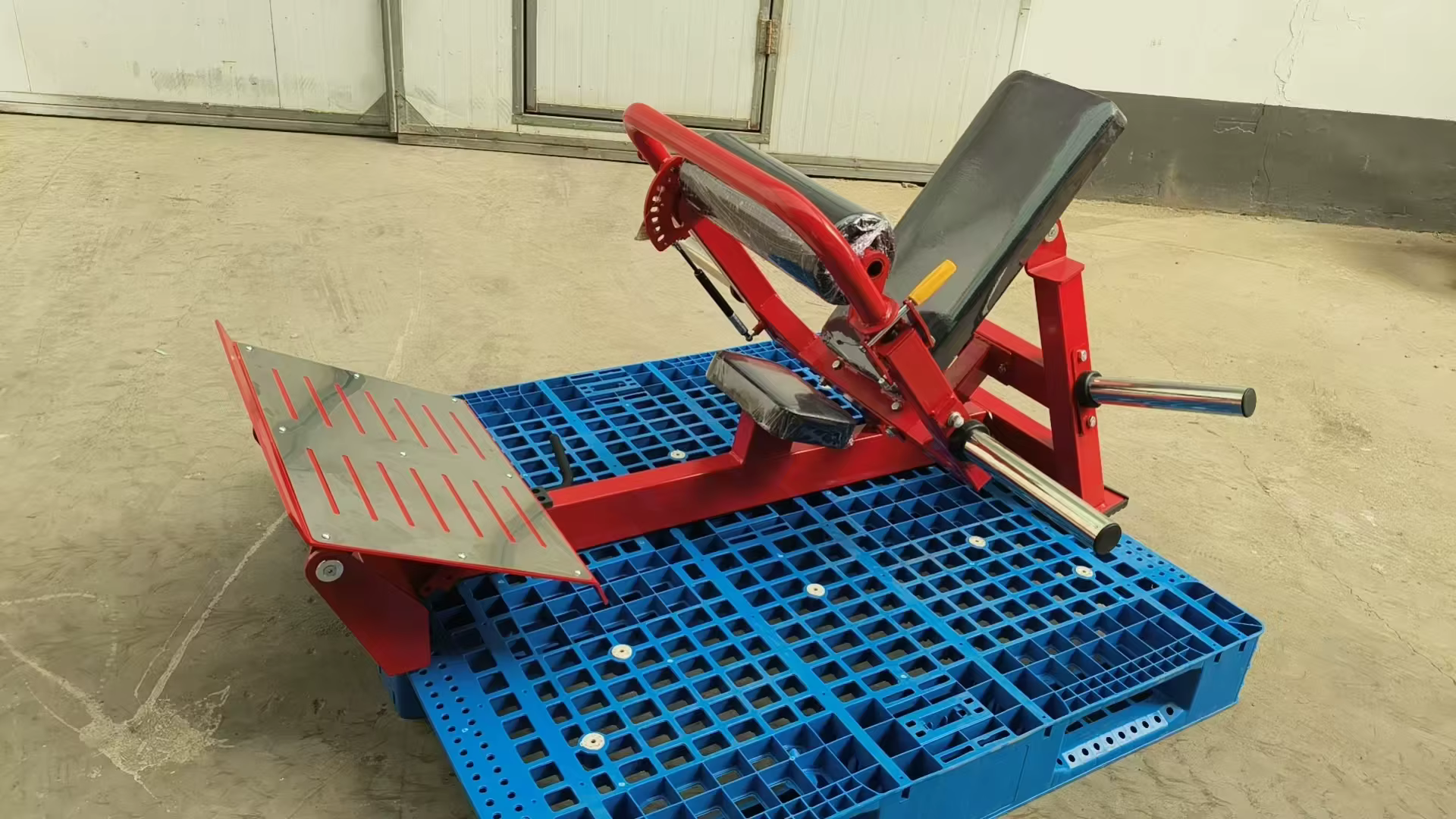 Machine à pont de fessiers professionnelle pour exercices isolés de poussée de hanche et développement des fessiers