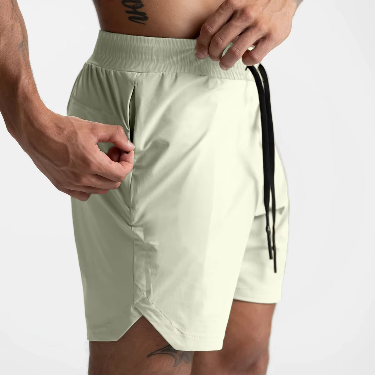Short de course pour hommes
