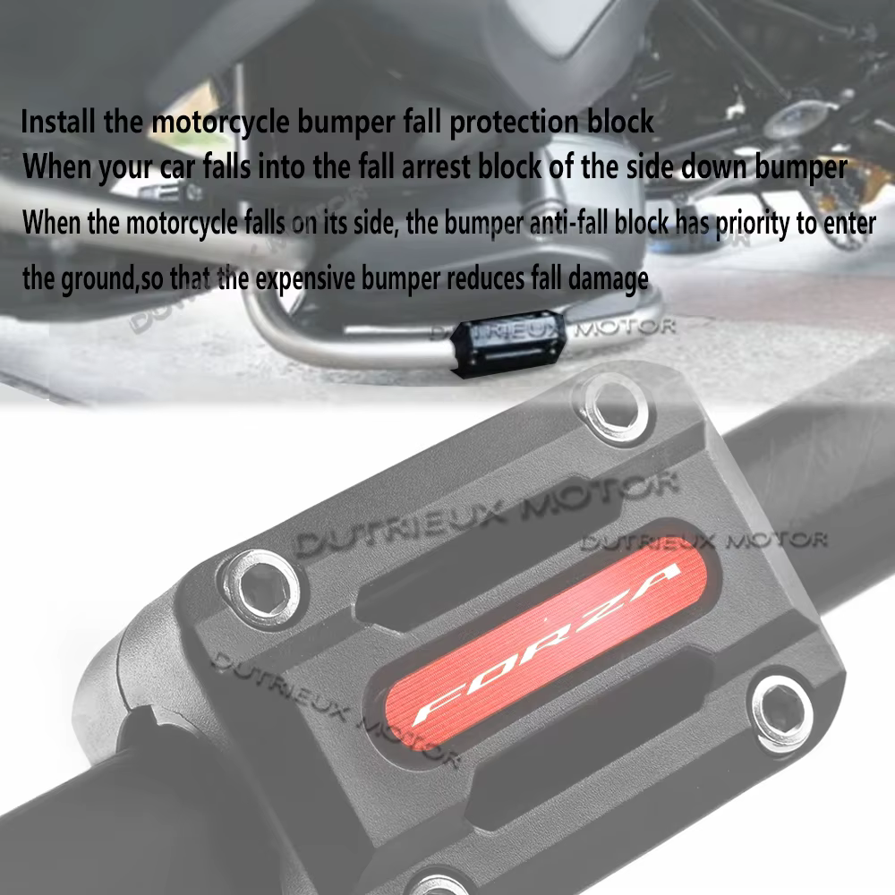 Pour FORZA 125 350 750 accessoires barre de Protection ensemble de Protection moteur Crash Bar Protection pare-chocs décoratif garde bloc Crash