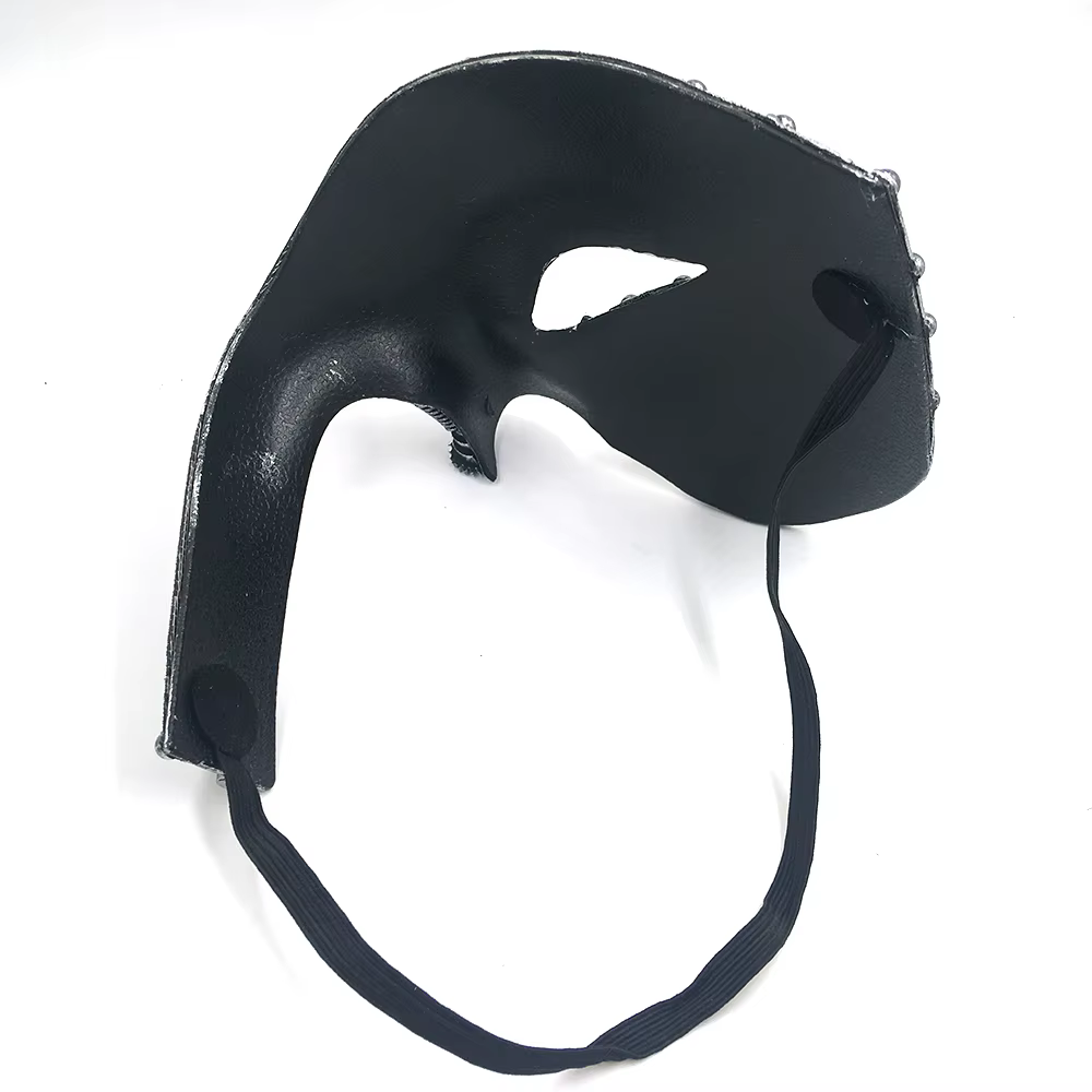 Steampunk fantôme mascarade Cosplay médiéval rétro masque balle demi visage hommes Punk Costume Halloween fête Costume accessoires