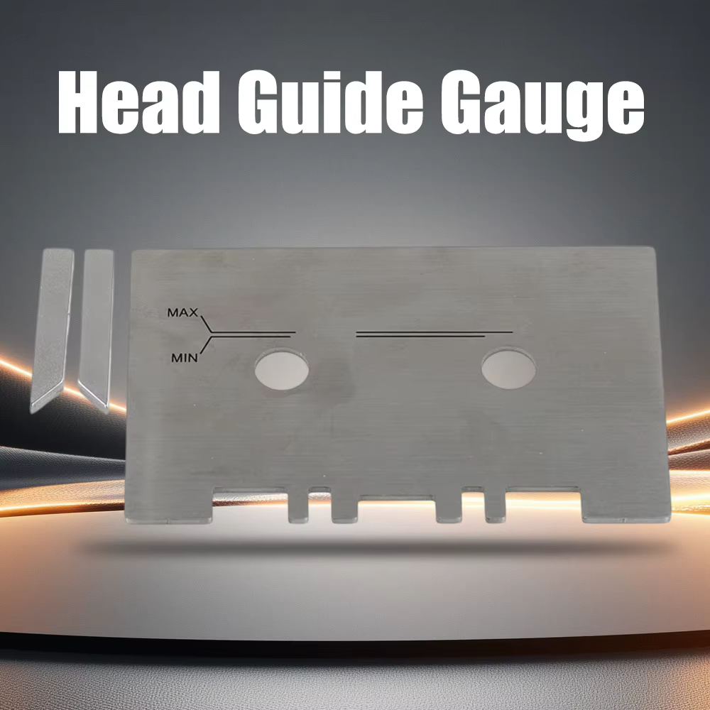 Kit de guides métalliques pour alignement mécanique de haute précision avec 2 barres de contrôle en alliage d'aluminium, facile à installer, couleur argent