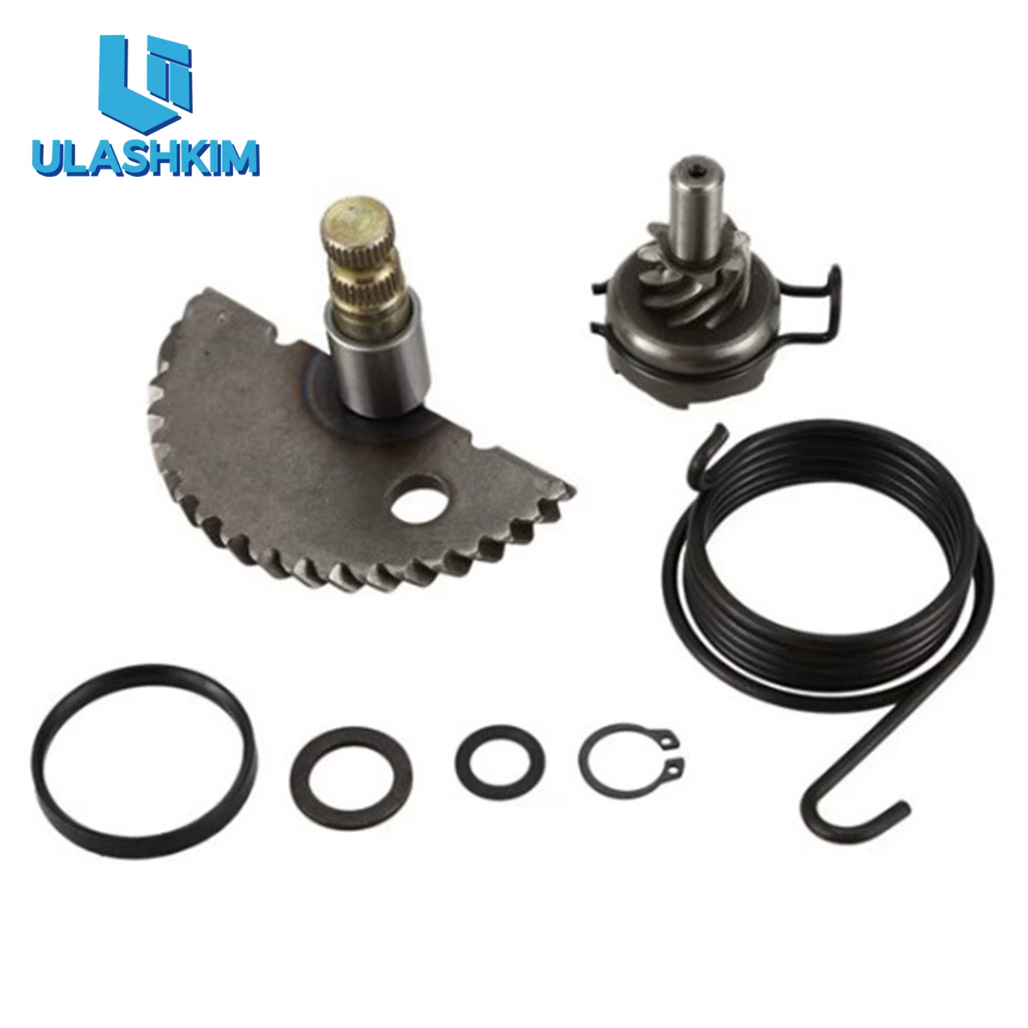 Kit d'arbre de démarreur pour Scooter GY6 50cc 80cc 139QMB 139QMA, kit d'installation de griffe de démarreur de moteur 350g
