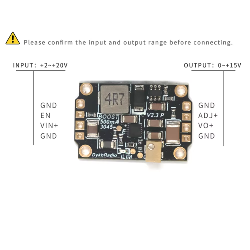 Batterie de Sotchi 3V 5V 9V 12V 15V Booster Audio RF Radio Amplificateur Alimentation DC-DC Boost LT3045 Tension linéaire à faible bruit