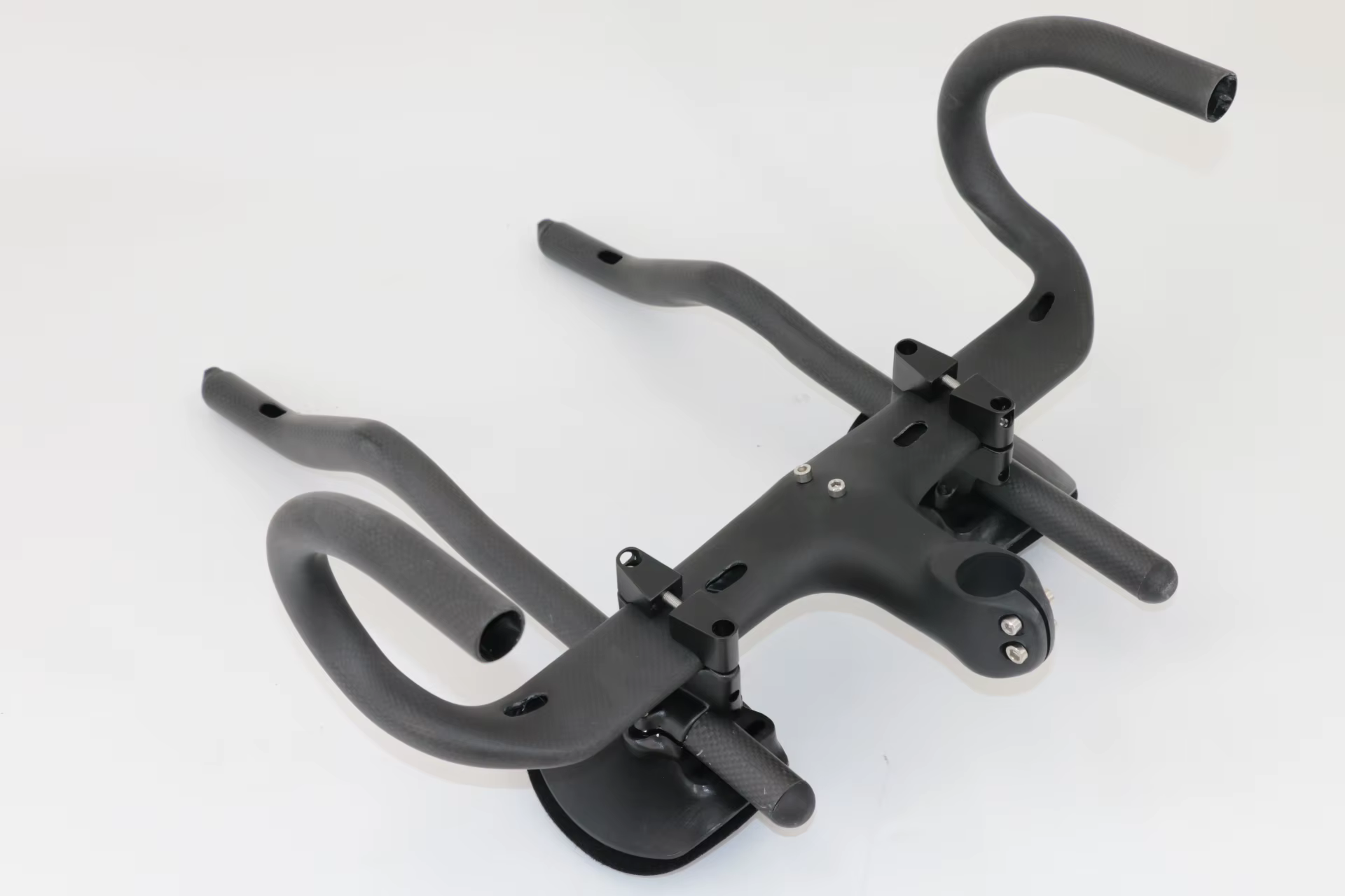 Guidon de vélo tout en carbone arc-en-ciel TT