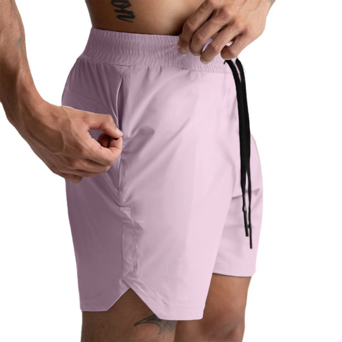 Short de course pour hommes